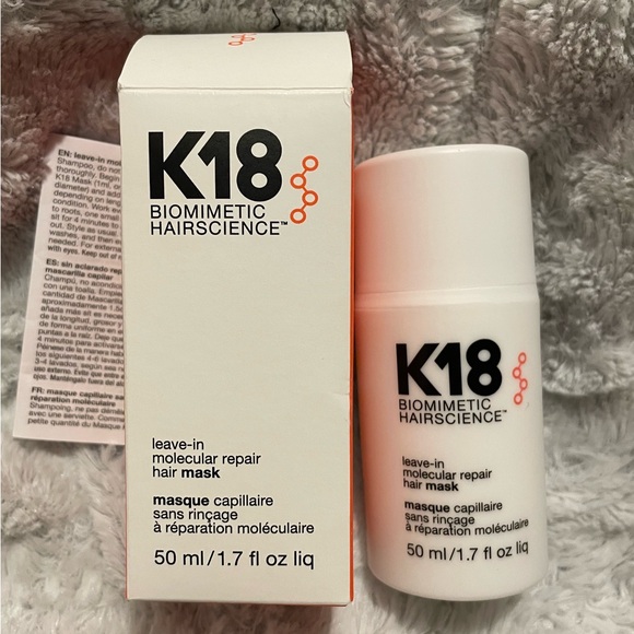 NIB K18 HAIR Biomimetic Hairscience Leave-In Molecular Hair Mask - Picture 1 of 12